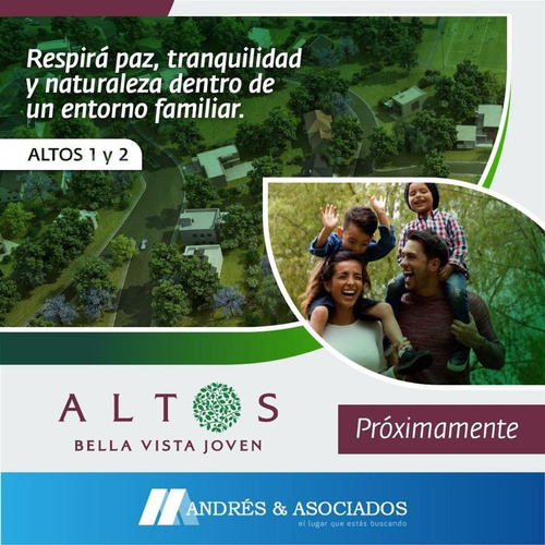 Imagen 1 de 1 de Venta Lotes 800 Mts², Bella Vista