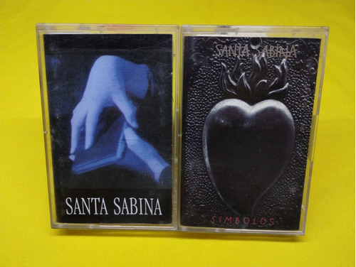 Cassettes Santa Sabina Símbolos Y Álbum Homónimo Originales