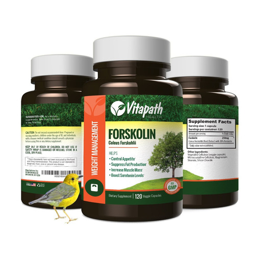 Forskolin Extract For Weight Loss, All Natural 250mg Appetit
