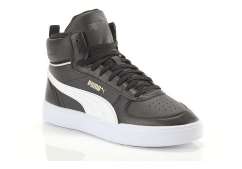 Tenis Puma Caven Mid - Negro / Blanco - Hombre - 385843 02