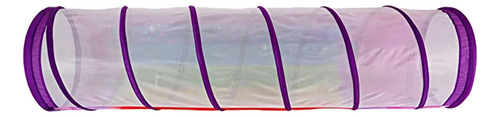 Túnel De Arrastre Plegable Niños Pop-up Mango Sin Tiras