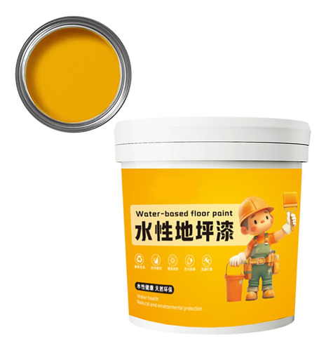 Pintura Epoxi Impermeable A Base De Agua Para Pisos De 300 M