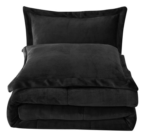 Juego De Edredón Reversible 3 Piezas Micromink Sherpa