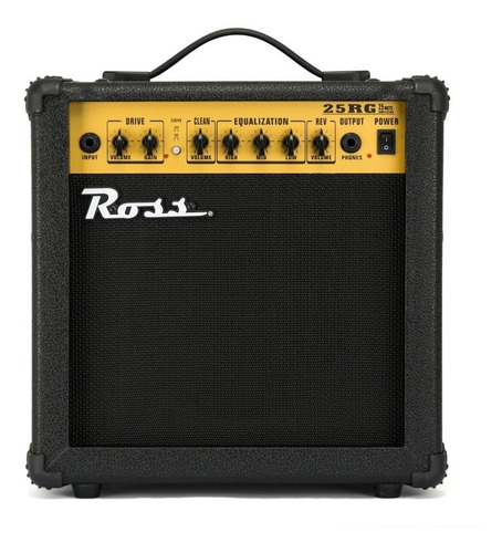 Amplificador Guitarra Eléctrica Ross 25w Con Reverb Cuot