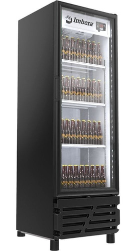 Geladeira/refrigerador 522 Litros 1 Portas Preto Porta de Vidro - Imbera Beyond Cooling - 110v - Ccv355