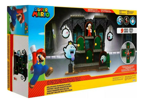 Set Super Mario Mansion Boo Deluxe, Nuevo Y Sellado.