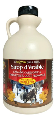 Jarabe De Maple Canada Original 1 Lt Bernard Syrup 100% Puro
