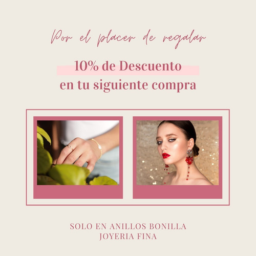 Imagen 6 de 7 de Elegante Anillo De Compromiso Central Rubí Con Oro Bco 10k