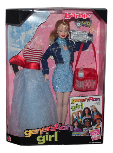 Barbie Generaci N Mu Eca Chica Con Moda Extra Y M S. (1998)