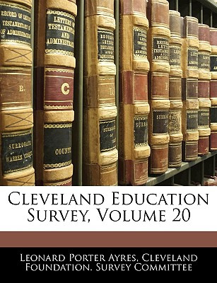 Libro Cleveland Education Survey, Volume 20 - Ayres, Leon...