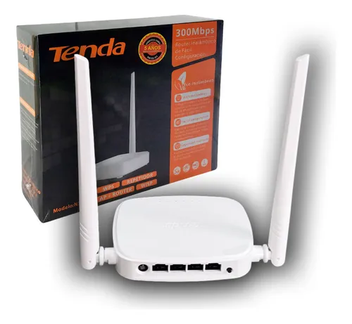 Router Wifi Tenda N301 300mbps 2 Antenas Control Parental