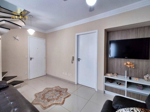Imagem 3 de 20 de Cobertura Com 3 Dormitórios À Venda, 140 M² Por R$ 490.000,00 - Jardim Astúrias - Guarujá/sp - Co0049