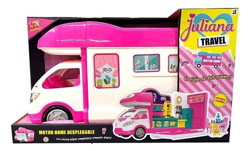 Juliana Travel Motor Home Desplegable C/luz Y Son Y Accs