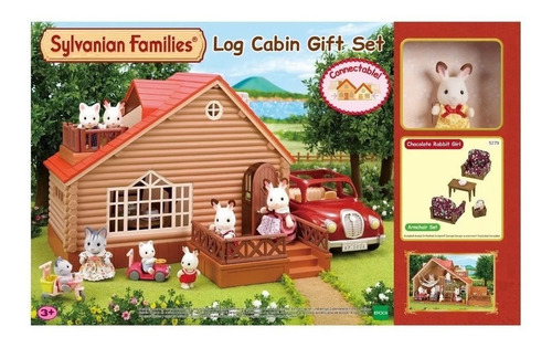 Sylvanian Families 5279 Regalo Casa Cabaña De Troncos