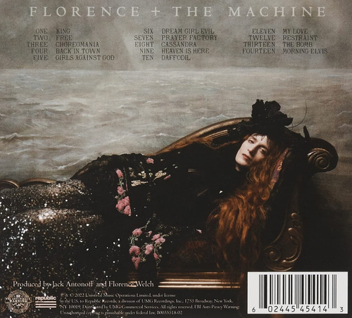 CD de discoteca Florence & The Machine Dance Fever