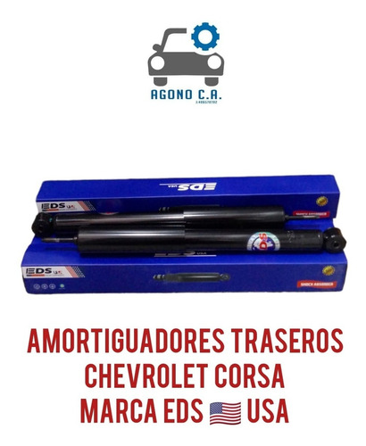 Amortiguadores Traseros Para Chevrolet Corsa /chevy 96-09