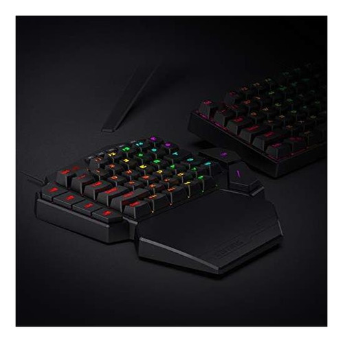 Redragon K585 Diti Teclado Mecánico Para Juegos Rgb Con Una Negro