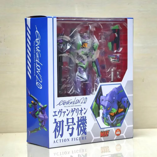 Figuras De Acción Eva Evangelion Test Type Eva-01 De Mafex