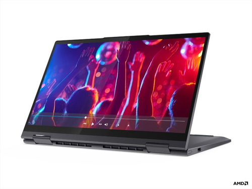 Laptop  Lenovo Yoga 14ITL5  slate gray táctil 14", Intel Core i7 1165G7  12GB de RAM 512GB SSD, Intel Iris Xe Graphics G7 96EUs 1920x1080px Windows 11 Home