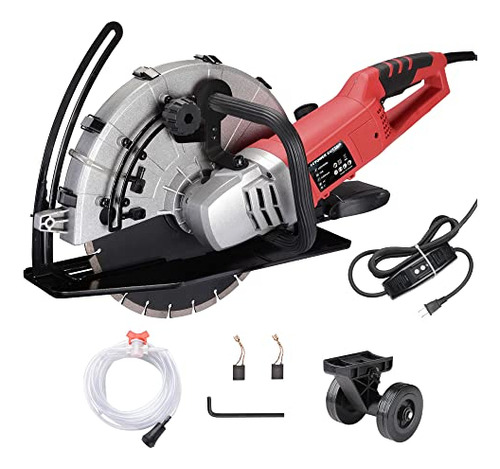 Yescom 14 Pulgadas Concrete Eléctrico Saw Disc Cutter Wet Dr