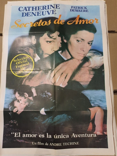 Afiche De Cine Original 1204- Secretos De Amor- Deneuve