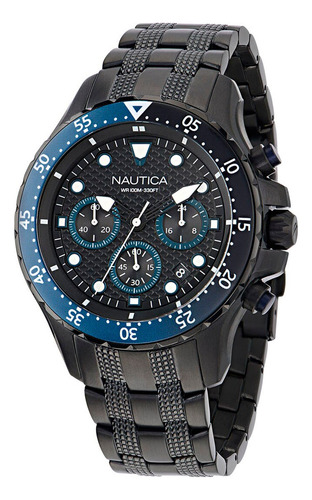 Reloj Nautica Moda Modelo: Napnsf406 Correa Ne Ne Ac Ac An