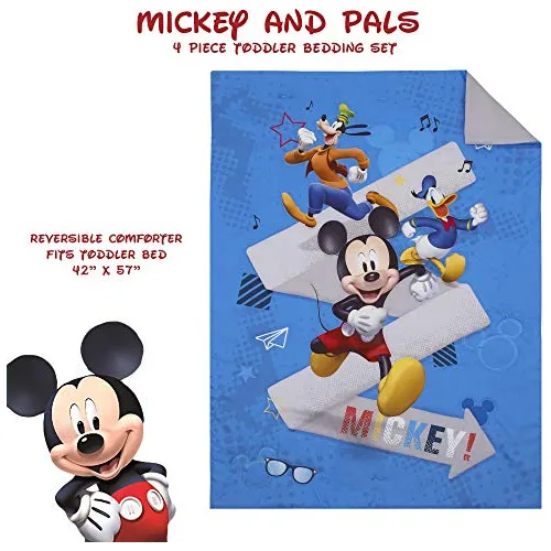 Juego De Ropa De Cama Cama Infantil De Mickey Mouse - I...