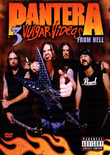 Pantera - Vulgar Videos From Hell Dvd - W