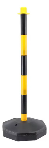 Poste Demarcatorio Gadnic Amarillo Y Negro Columna Vial 85cm
