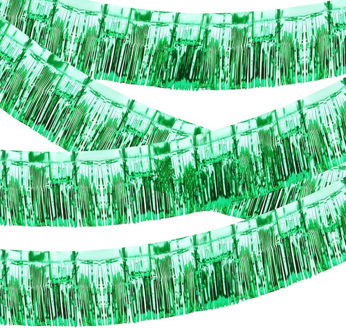 Paquete De 4 Cortinas Flotantes Con Flecos, Guirnalda De Fle