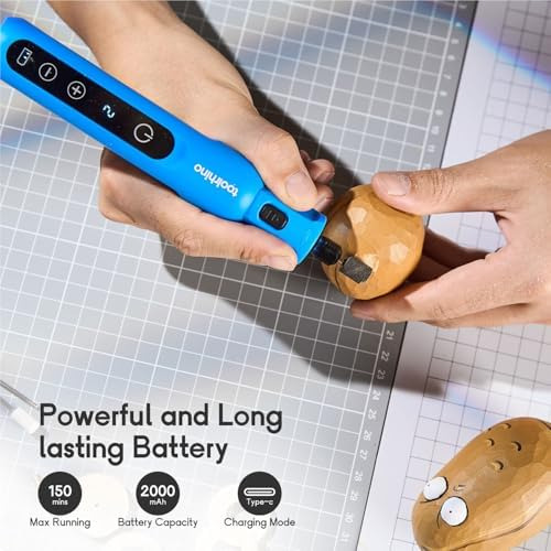 Kit De Herramientas Rotativas Inalámbricas, Carga De 5 Veloc