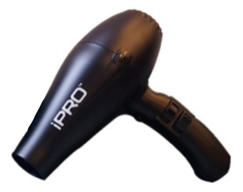 Secadora Profesional Ipro Ceramica Y Iones 1900w Color Negro