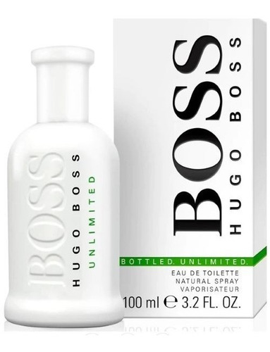 Perfume Hugo Boss Bottled Unlimited Edt 100ml Caballeros.