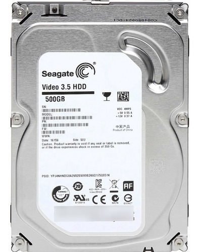 Disco Duro Hdd Interno 500gb Seagate Sata 3.5 Pc Newpull (Reacondicionado)