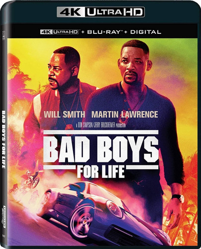 Bad Boys For Life 4k Ultra Hd Blu-ray