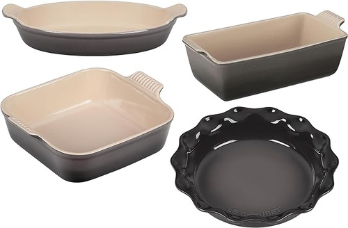 Le Creuset Juego Utensilios Para Hornear Heritage Gres 4 Pie