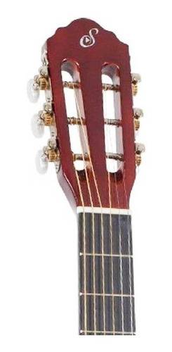 Violão eletroacústica Giannini Start SF-14 CEQ para destros natural verniz brilhante