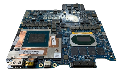 Placa Mae Dell Alienware M17 R3 32gb Ddr4 Rtx 2070m 8gb