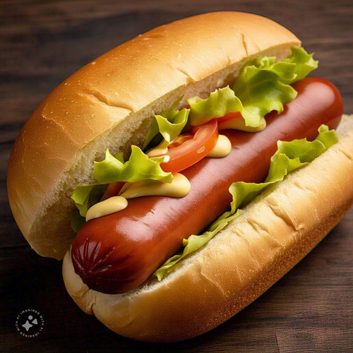 Pão Para Hot Dog Caixa Com 50un Com 70 Gramas