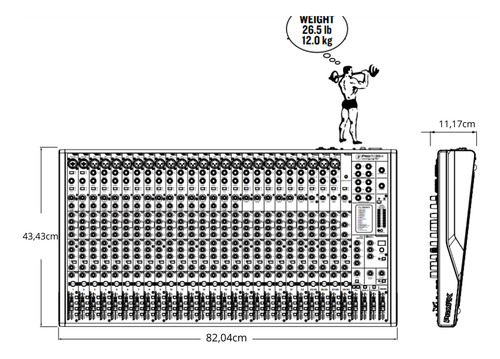 Mesa De Som Profx30v3 Mackie