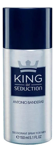 Kit Perfume 100ml + Desodorante King Of Seduction - 150 Ml - Antonio Banderas