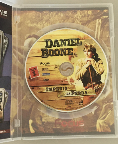 D V D Daniel Boone - Império Da Pedra - Disco 1 (Usado)