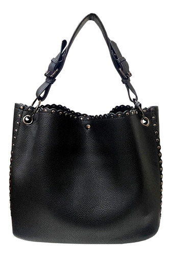 Cartera Ecocuero Crr92 Negro