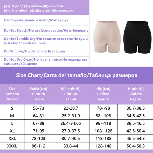 2 Piezas De Pantalones Cortos Tipo Invisible, Calzoncillos P