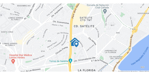 Casa De 2 Niveles En Ciudad Satélite Naucalpan, Estado De Mexico. Cl6-bc