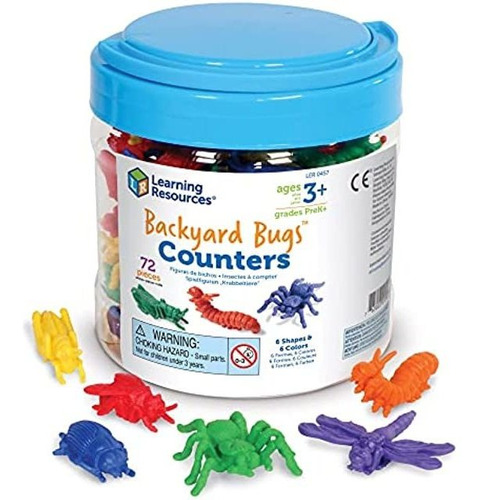 Learning Resources Insectos Del Patio Para Contar, Juego De