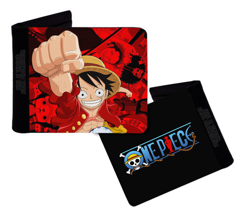 Billetera Cuero Sintetico One Piece Anime Tarjetero 02