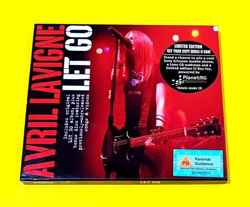 Avril Lavigne Let Go Singapore Limited Edition - 2cd 