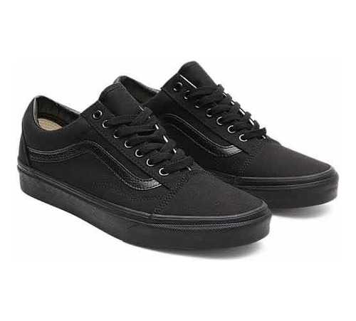 Tenis Vans Unisex Old Skool Negro Total 0d3hbka