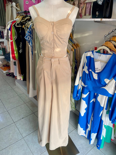 Conjunto Blusa Y Pantalón Set Ropa De Vestir Mujer Cordinado